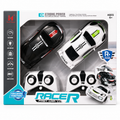 2-Player Remote Control Racing Car Battle Set with Collision Function, Lights & Dual Remote Controls
