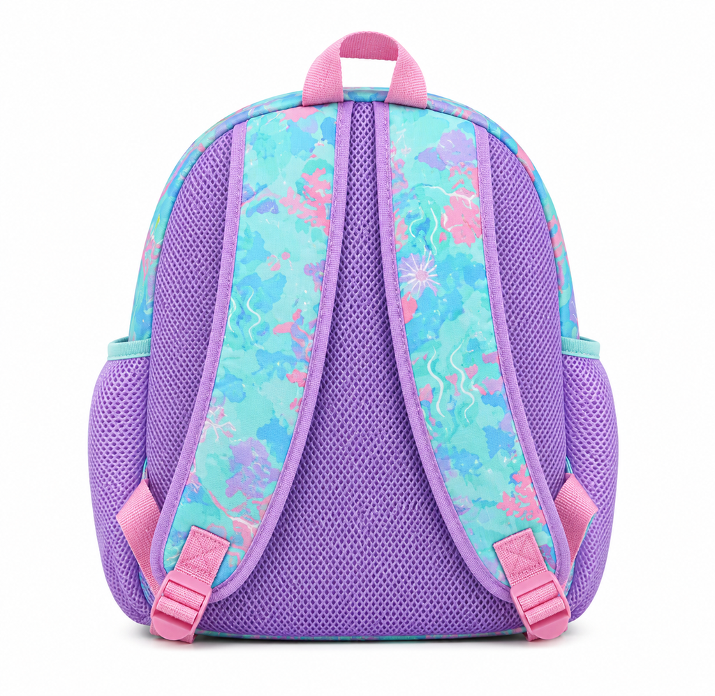 VEST 12 Inch Mermaid Kids Backpack – Underwater Theme School Bag | 3–6 Years