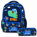 VEST Dino Cool 16 Inch Kids School Backpack with Free Pencil Case | 6–12 Years