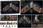 Magic Alley Street Building Blocks Set 2750 Pieces Fantasy Wizard City Display Model
