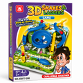 3D Snakes & Ladders Board Game Interactive Marble Maze Family Game for Kids 2 Players