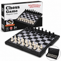 Magnetic Chess Game Portable Folding Chess Set Travel Chess Board for Kids & Adults Strategy Board Game