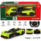 Rastar Aston Martin Valkyrie 1:14 Scale Remote Control Car – Green