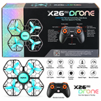 SYMA X26 Pro 2.4GHz Mini RC Drone with Obstacle Avoidance, Altitude Hold & 360° Flip – 8+ Years