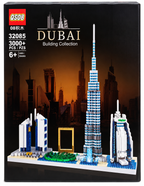 QS08 Dubai Building Collection 3000+ PCS Architectural Building Blocks Set – 6+ Years