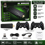 AD300 2.4G Wireless Video Game Console Lite with Dual Controllers – TV Gaming Stick