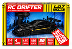 RC Drifter Shadow Car 1:20 Scale – 4WD Remote Control Drift Car with LED Lights & Dual Speed Mode