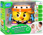 DJ Party Drum Interactive Musical Toy for Kids with Dance Mode, Voice Recording, Lights & Music