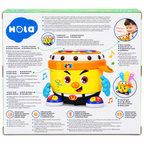 DJ Party Drum Interactive Musical Toy for Kids with Dance Mode, Voice Recording, Lights & Music