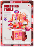 Kids Dressing Table Play Set – 42 Pcs Pretend Makeup & Beauty Salon Role Play Set – 3+ Years