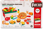 Little Chef Happy Cooking Fun Set – Pretend Play Food Cutting & Kitchen Set for Kids