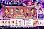 K-Pop Demon Hunters 6-Piece Character Doll Figure Set – Collectible Action Figures for Kids 3+