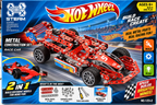 Hot Wheel STEAM Stainless Steel Formula Racing Car Construction Set – DIY Metal Building Kit for Kids 8+