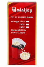 Minijoy Oil-Free Snack Maker – Hot Air Popcorn Maker Machine