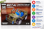 Aole Gainiain Metal Construction Set 283 Pcs – STEM Building Toy for Kids 8+