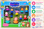 Happy Family Character Figure Set – 10 Pcs Family Toy Set for Kids 3+