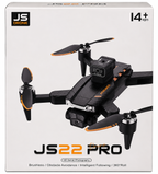 S22 Pro Foldable Camera Drone with Brushless Motor, Obstacle Avoidance & 360° Roll – 14+