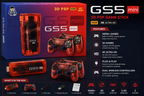 GS5 Mini 4K Ultra HD Game Stick Console with Dual Wireless Controllers – 3D PSP & HDR Support