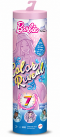 Barbie Color Reveal Doll with 7 Surprises – Water Reveal Mystery Doll | 3+ Years