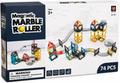 Magnetic Marble Roller Building Track Set – 74 Pieces Creative STEM Construction Toy | 3+ Years