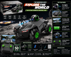 4×4 RC Stunt Car with 1080P HD Camera, 2.4GHz Remote Control & Mecanum Wheels – 1:20 Scale
