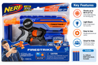 Habro NERF Gun Firestrike N-Strike Elite Toy Blaster for Kids, 8+ Years