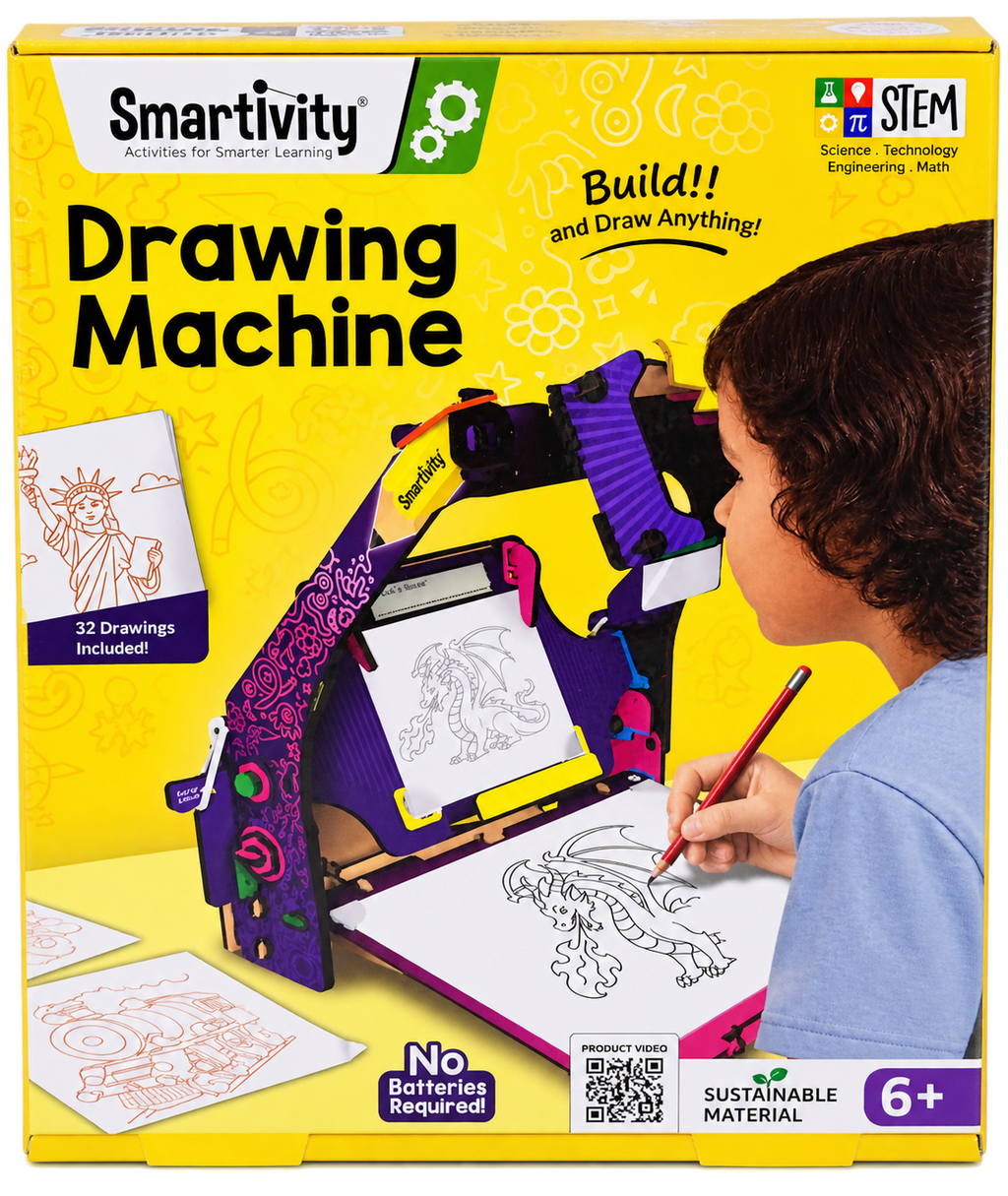 Smartivity Drawing Machine STEM Activity Kit for Kids 6+ Years