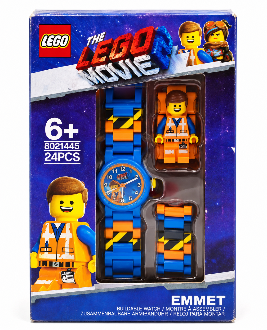 LEGO Movie 2 Emmet Buildable Watch 24 Pieces Age 6+