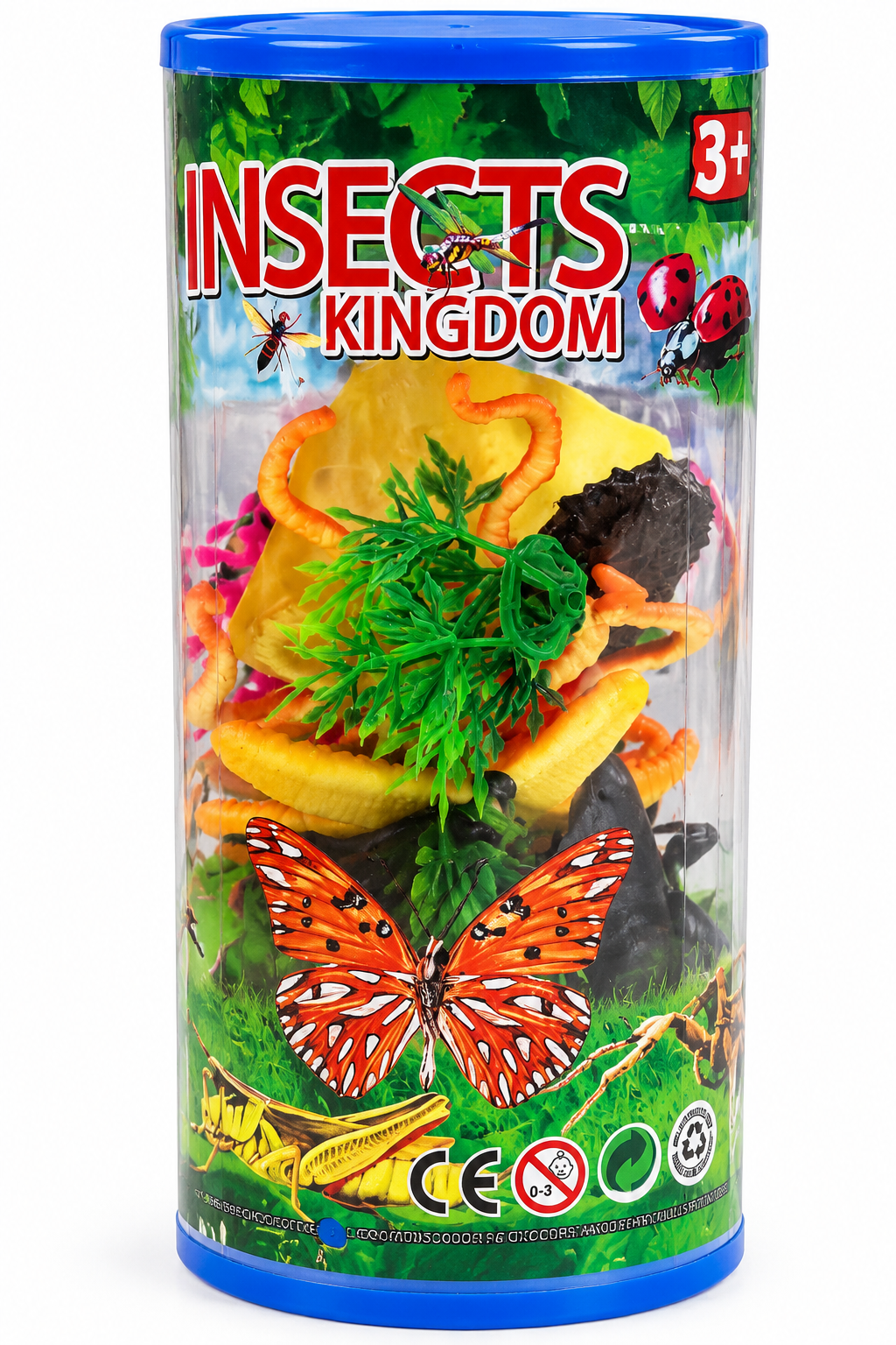 Insects Kingdom Realistic Insect Figures Set for Kids – Educational Toy | Age 3+