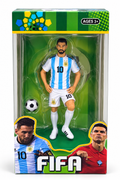 FIFA Argentina Football Player Action Figure with Soccer Ball for Kids 3+ Years