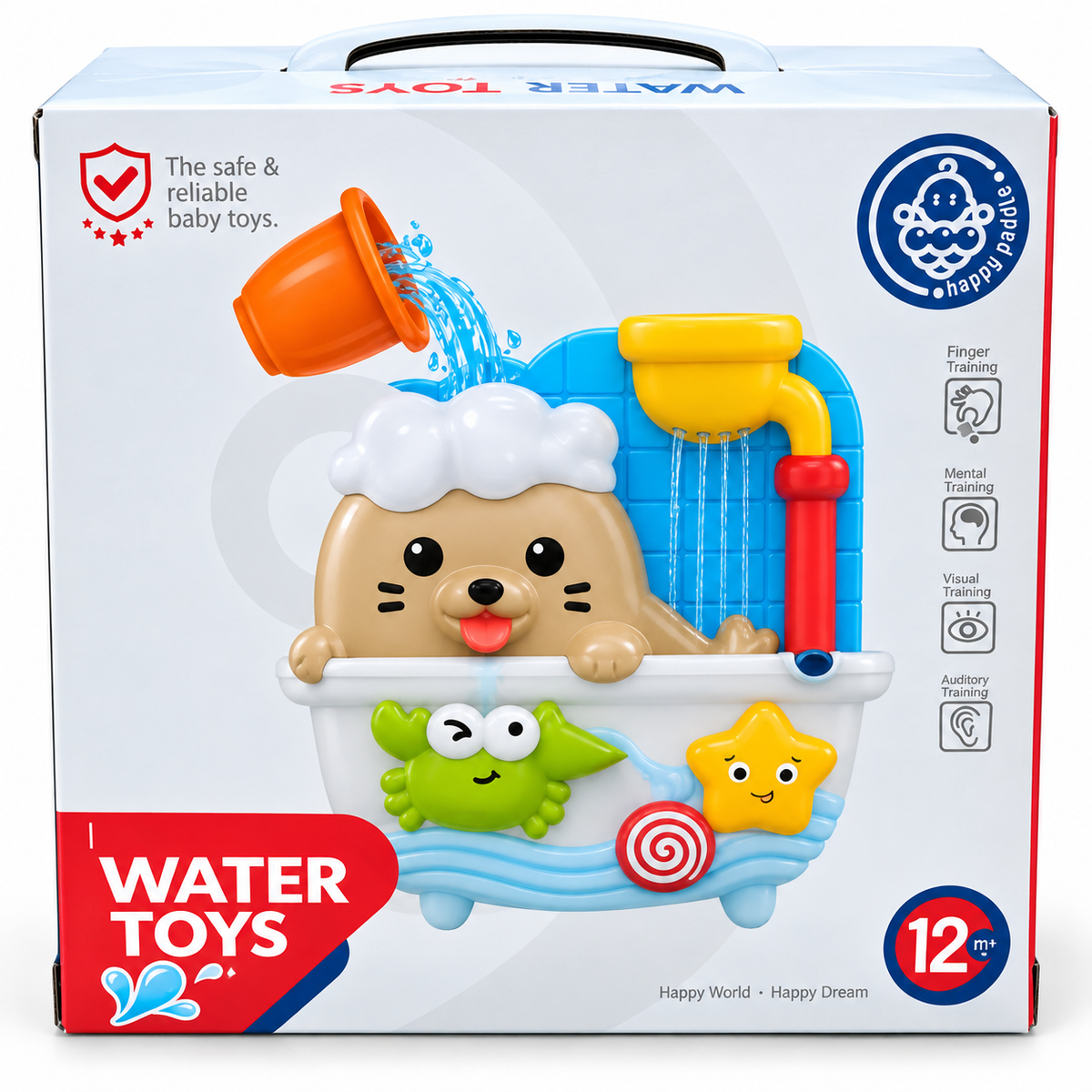 HUANGER Water Toys Bath Toy Set Fun & Interactive Water Play Set for Babies – 12+ Months