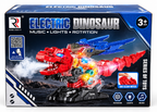 Electric Dinosaur Toy with Music, Lights & Rotation | Interactive Water-Filling Dinosaur Toy  – 3+ Years