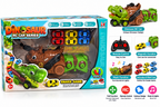 Dinosaur Remote Control Car Series with Remote Control, Music Function & Magnetic Snake Game, 6 Years+