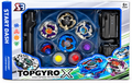 Top Gyro X Beyblade-Style Battle Set with Launchers & Spinners – 6+ Years