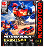 2.4GHz Transforming Robot Car Remote Control Toy – 2-in-1 Robot
