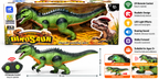 Hong Ze Remote Control Dinosaur Toy – Moving Dilophosaurus Dinosaur with Remote