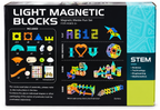 DIGE Light Magnetic Blocks 75 Pcs – Magnetic Marble Run STEM Set