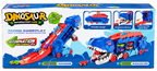 Dinosaur Deformation Car Toy with Auto Racing Track – Multicolor