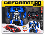 Transformation Remote Control Robot Car Toy for Kids – Age 4+