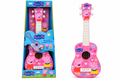 Peppa Pig Kids Acoustic Guitar Toy – Blue & Pink, Musical Instrument