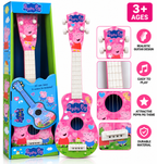 Peppa Pig Kids Acoustic Guitar Toy – Blue & Pink, Musical Instrument