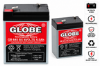 GLOBE GB 645 BS 6V 4.5Ah Sealed Rechargeable Lead Acid Battery