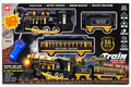 Classic Train Remote Control Toy with Smoke, Lights & Sound | 16-Piece Set