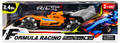 2.4GHz Remote Control Formula Racing Car Stunt Toy with Lights for Kids 3+ Years