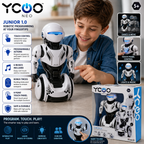 Silverlit YCOO Neo Junior 1.0 Interactive Programmable Robot Toy with Touch Control & Music
