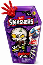 ZURU Smashers Horror House Dig & Build Monster Surprise Toy – 16 Pcs