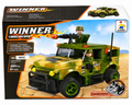 Ausini Winner 284 Pcs 4-Channel RC Army Jeep Building Blocks Set – 6602
