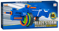 Blaze Storm Battery Operated Soft Bullet Gun with 40 Foam Darts