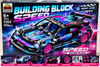 Toy King Speed Building Blocks Sports Car – 455 Pcs, 1:18 Scale