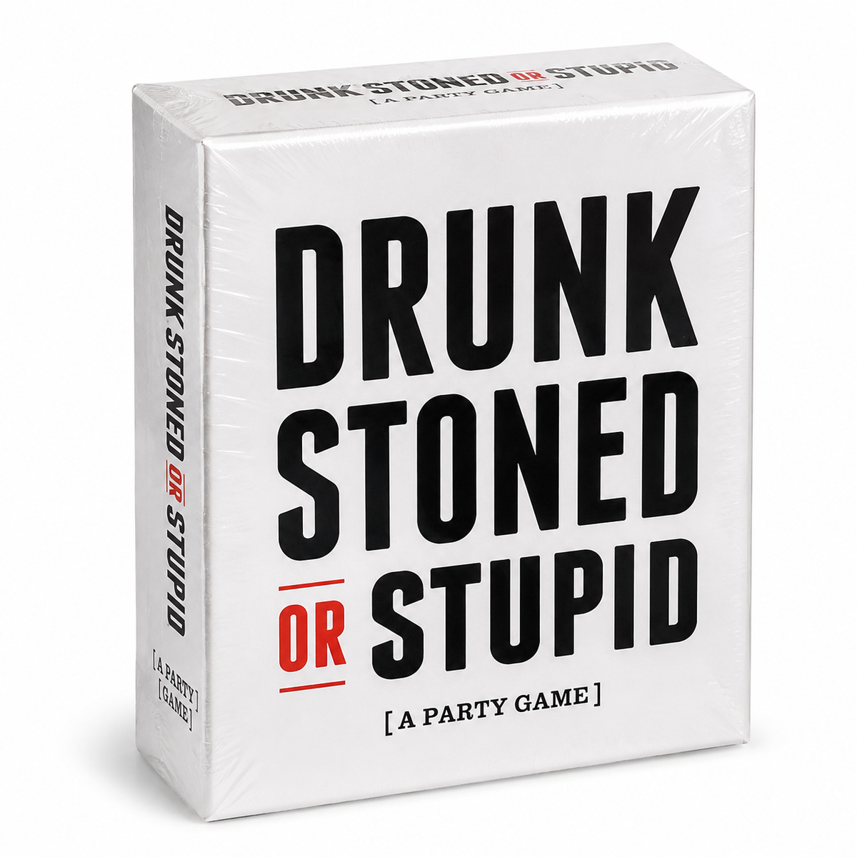 Drunk Stoned or Stupid – Fun Party Card Game for Adults